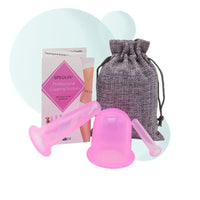 Ventouses en Silicone Massage Anti-Cellulite principale rose