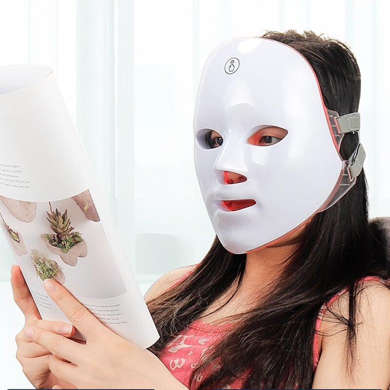 Masque Luminothérapie LED 7 Couleurs Isense™ – Sinactiv