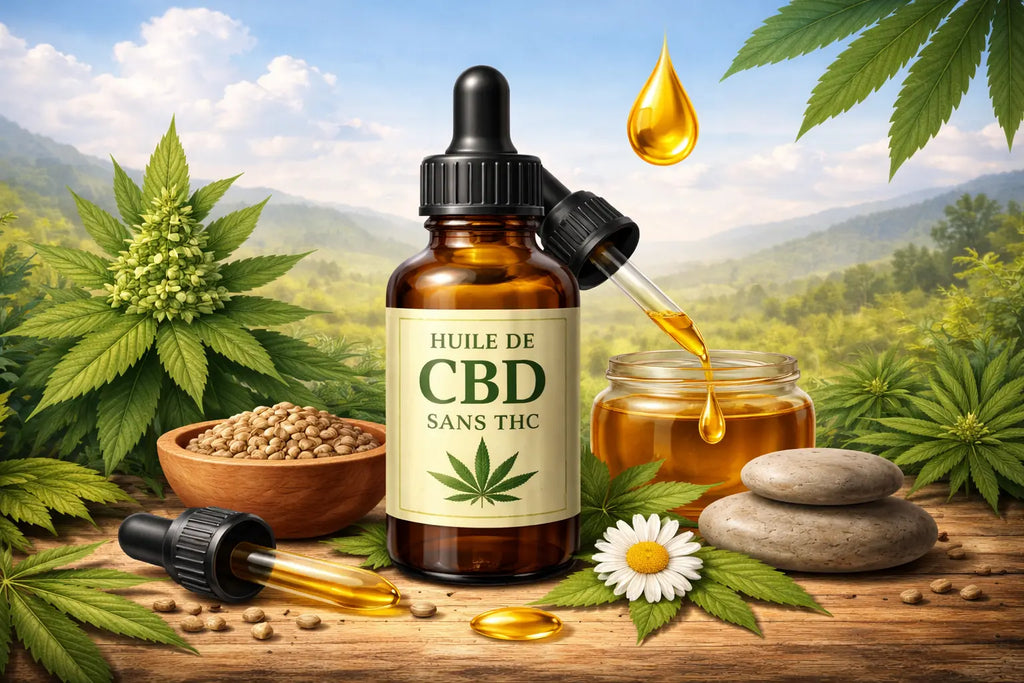 Huile de CBD sans THC : le guide complet pour comprendre, choisir et utiliser le cannabidiol en toute sérénité
