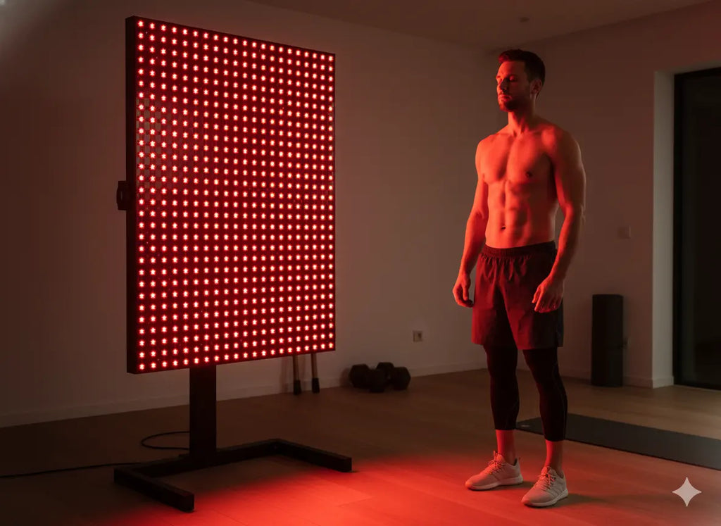 Pourquoi les sportifs utilisent des panneaux LED rouges pour accélérer leur récupération musculaire ?