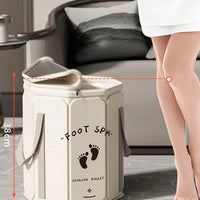 Bain de pieds isolé pliant à la maison E27, portable et rangable, bain de pieds santé E27, bassin de pieds, sac de bain de pieds - Sinactiv