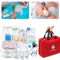 Trousse de secours entreprise 300 pièces valise kit médical professionnel complet 2