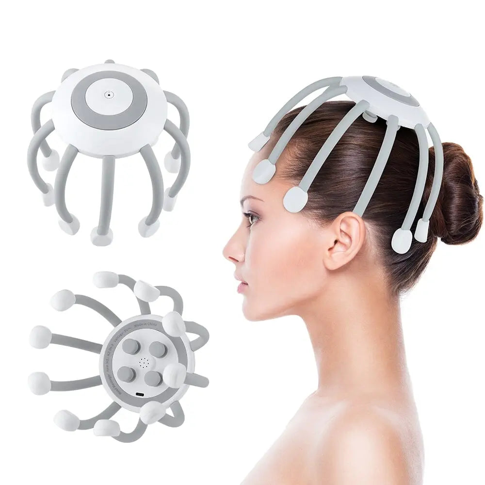 Masseur de tête anti-stress et soulagement des douleurs Spider™ – Sinactiv