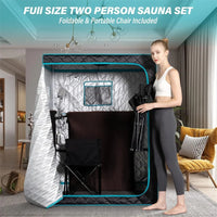 Sauna Infrarouge Portable 2 Places 6