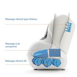 Appareil massage circulation pieds et jambes Sinactiv™ Performances fonctionnement massage