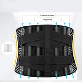 Ceinture Lombaire Sciatique Support Dos Bayle™ vue éclatée features