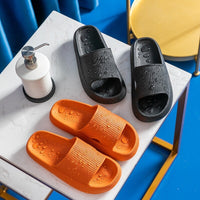 Sandales Confort Absolu Cloudy™ orange et noire