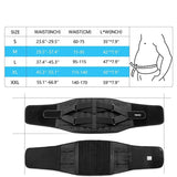 Ceinture Lombaire Sciatique Support Dos Bayle™ dimensions taille