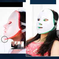 Masque Luminothérapie LED 7 Couleurs utilisation acnée