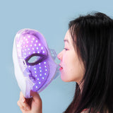 Masque Luminothérapie LED 7 Couleurs bleu violet