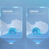 Coussin ergonomique cervicales à traction Flex™ convex concave