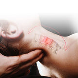Coussin ergonomique cervicales à traction Flex™ massage