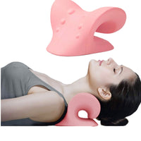 Coussin ergonomique cervicales à traction Flex™ 3 rose