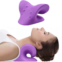 Coussin ergonomique cervicales à traction Flex™ 2 violet