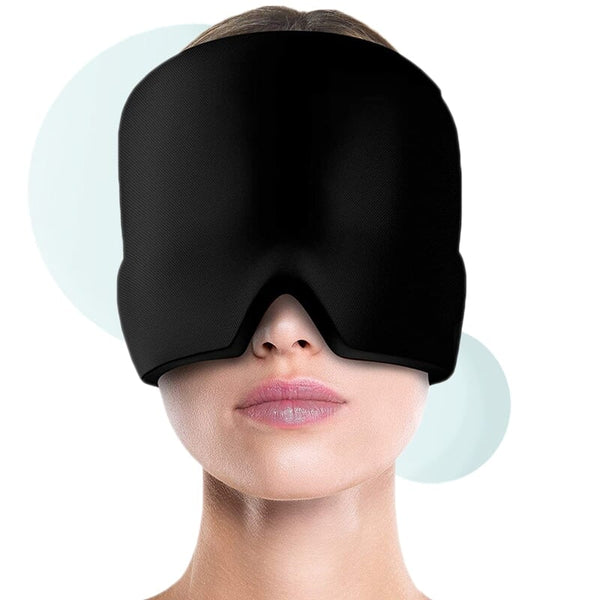 Masque Anti-Migraine Froid/Chaud pour la tête