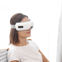 Masseur oculaire - masque pour les yeux massant iSee™ femme utilisation
